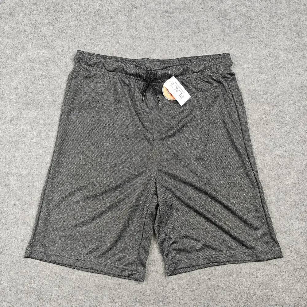 The Children's Place Shorts Boys 16 Gray Athletic Mesh Moisture Wicking